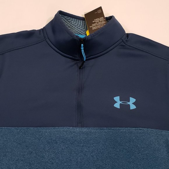 Under Armour Cool Gear Survivor 1/4th Zip Long Sleeve Men's Medium - Picture 3 of 11